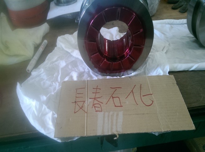 壓縮機軸承PT檢測