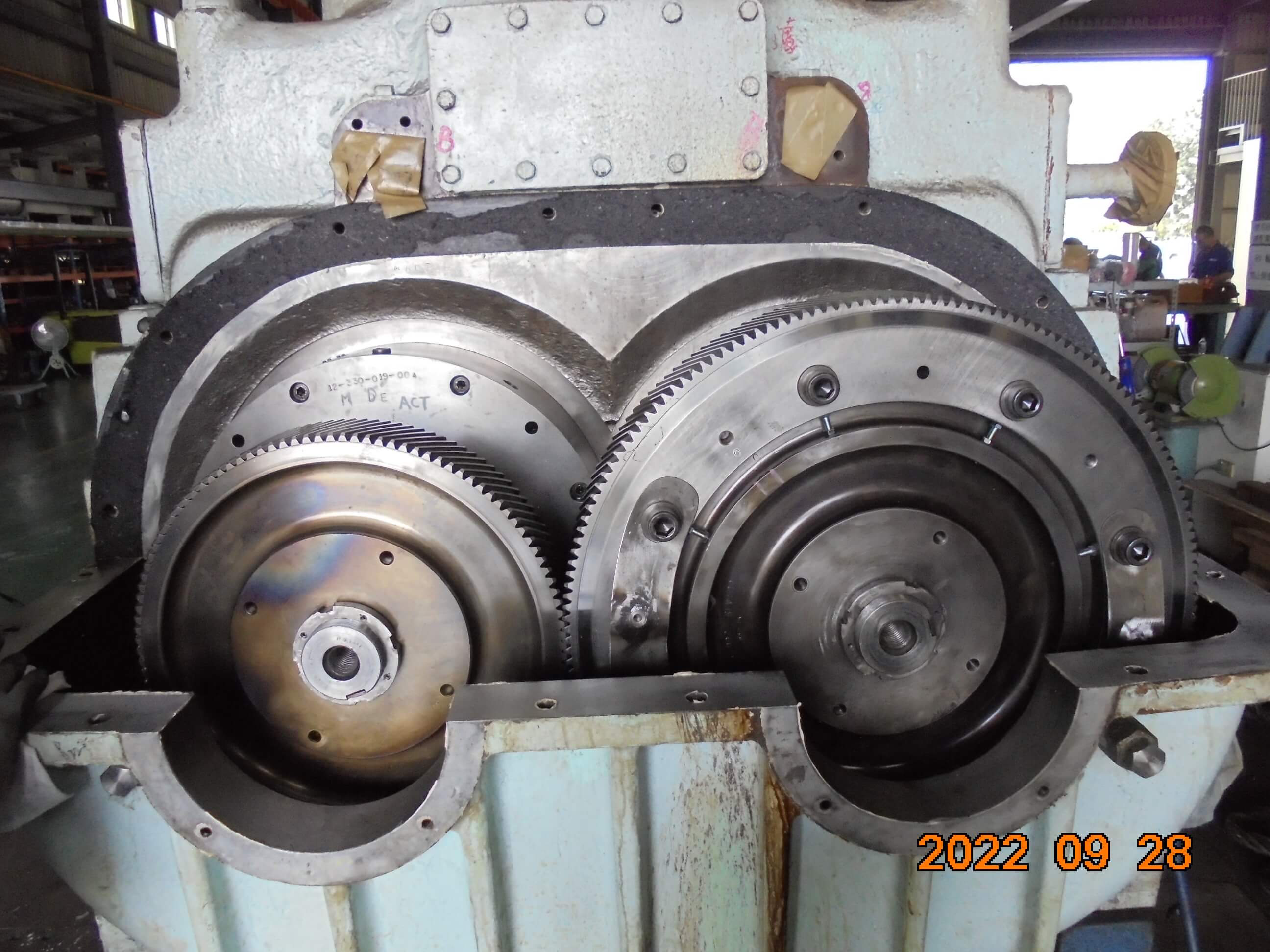 BEARING HUSING拆解清潔