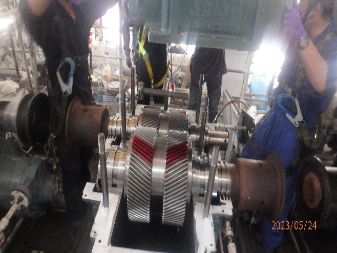 設備運轉測試及調整型號：KOBELCO KS50LTX
